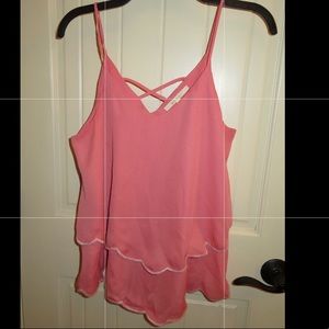 Fun and flirty pink top!!!